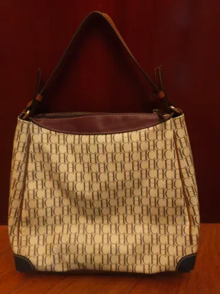 Bolso CH Beige y Marrón Original