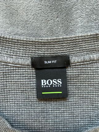 Sudadera Hugo Boss Gris Talla XL