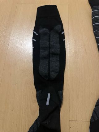 Calcetines Esquí Largos Decathlon Negro Talla 43-4