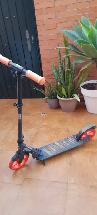 Patinete plegable Oxelo MID 7 Naranja