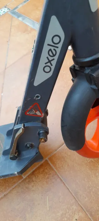 Patinete plegable Oxelo MID 7 Naranja