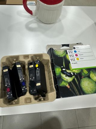 Cartuchos HP 912 (Pack 4)