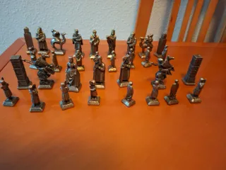 Figuras ajedrez estilo aragonés