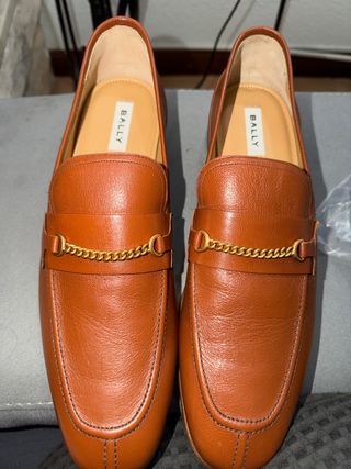 Zapatos Bally Hombre Marrones