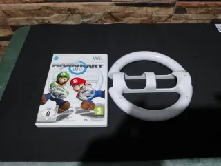 Mario kart juego Nintendo wii más volante