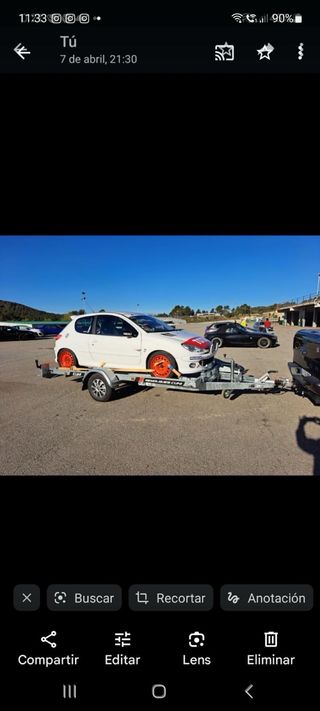 Alquiler de remolque para coches NO mas de 950 kg