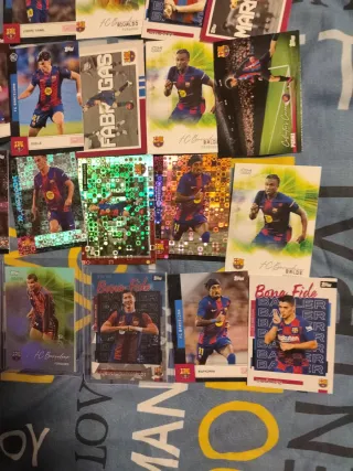 Pack Cartas FC Barcelona Topps Team Set 25/26