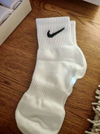 Pack 10 Calcetines Nike Blancos Talla Única