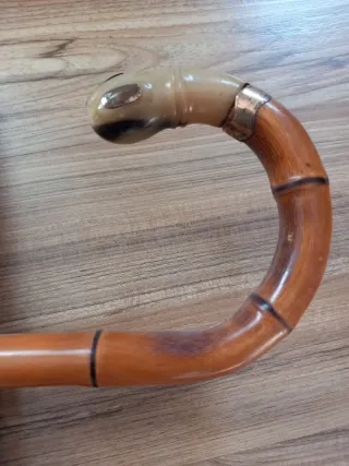 Paraguas siglo XIX fabricado en Barcelona