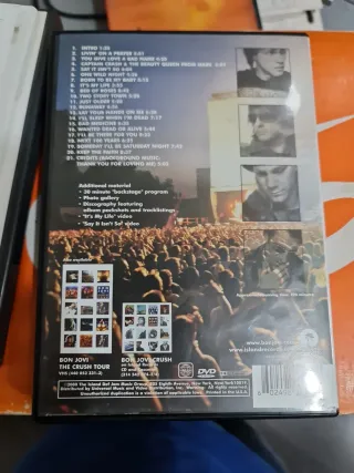 Bon Jovi The Crush Tour DVD