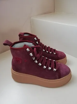 Stivaletti Chiara Ferragni Rossi/Beige