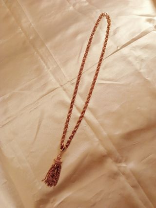 Collana Monet Vintage Anni '70 Placcata Oro