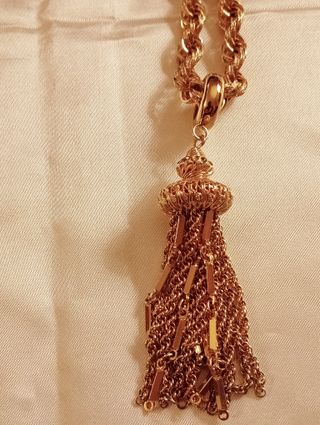 Collana Monet Vintage Anni '70 Placcata Oro