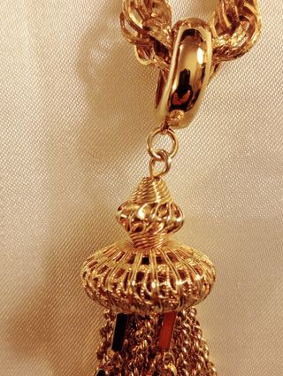 Collana Monet Vintage Anni '70 Placcata Oro