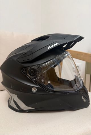 Casco Airoh Commander Monocolor Negro