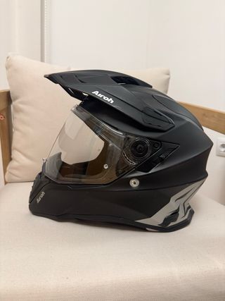 Casco Airoh Commander Monocolor Negro