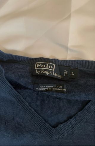 Jersey Polo Ralph Lauren Azul