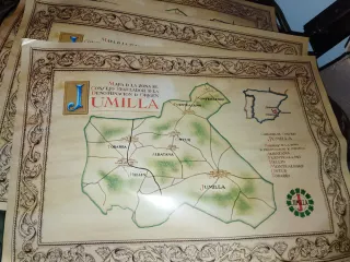 Mapa Denominación de Origen Jumilla
