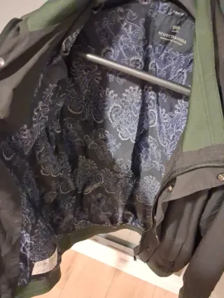 Cazadora Scotch & Soda Talla XL Verde