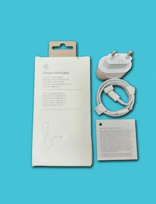 Caricatore Apple 20 W con cavo USB-C a Lightning