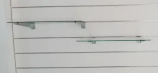 Scaffali in vetro 60x30