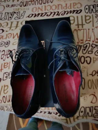 Zapatos de vestir negros para caballero