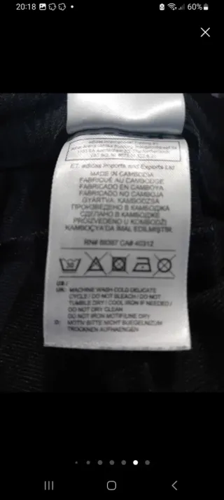 Chándal Adidas Negro y Azul