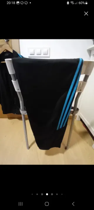 Chándal Adidas Negro y Azul