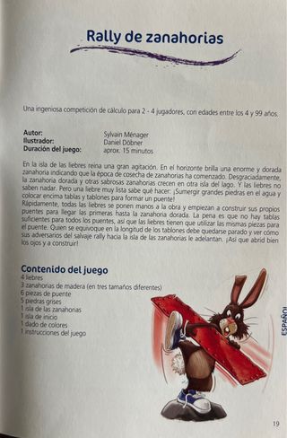 Rüben Rallye - Juego de mesa HABA