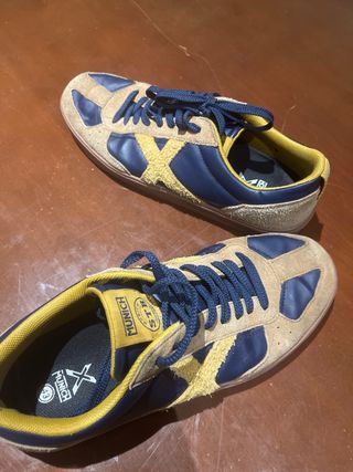 Munich STB Zapatillas Deportivas Beige/Azul