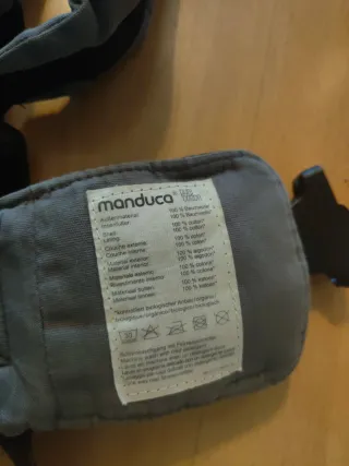 Mochila Portabebés Manduca Gris