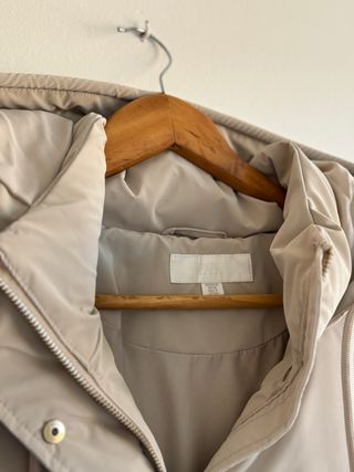 Anorak Zara Beige Talla XL