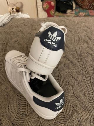 Adidas Superstar Bianche e Blu