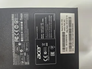 Acer Aspire XC-705 PC Sobremesa Negro
