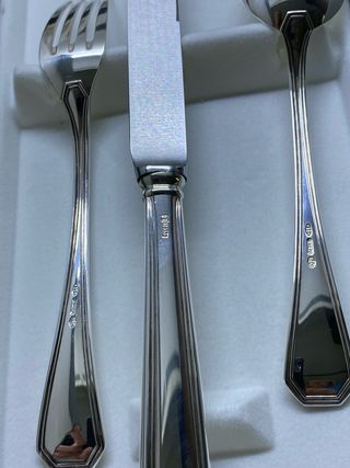 Set posate bimbo Argento 800