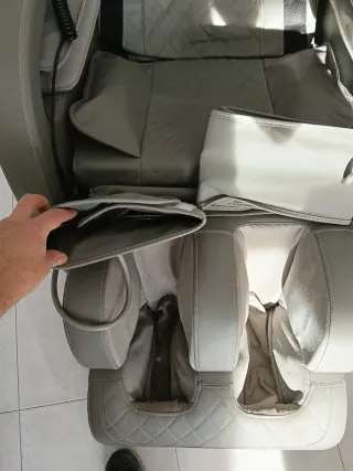Sillón masaje y presoterapia con gravedad zero