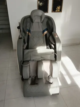 Sillón masaje y presoterapia con gravedad zero