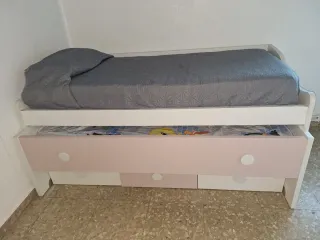 Cama nido con 3 cajones