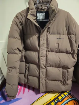 Chaqueta Carhartt Danville Beige/Marrón