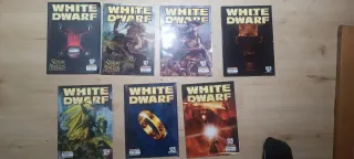 Lote revistas White Dwarf Números 120 a 126