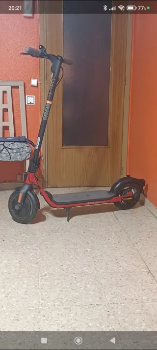 Patinete Eléctrico Rojo