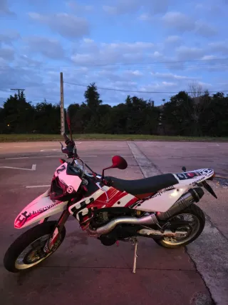 Husqvarna 610 Supermotard 14.000km con ITV