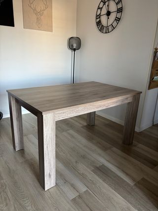 Tavolo da pranzo allungabile effetto legno