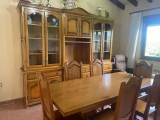 Conjunto Muebles Salón Madera