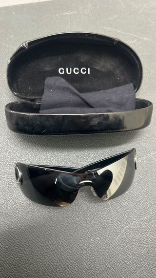 Gafas de sol Dior vintage doradas y naranjas