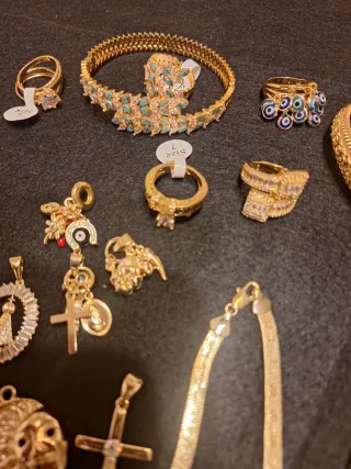 GANGA! Lote Joyas Oro Laminado.