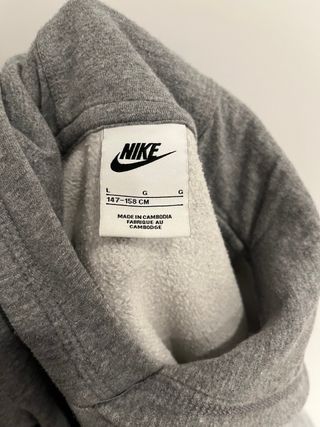 Sudadera Nike Gris Niño/a