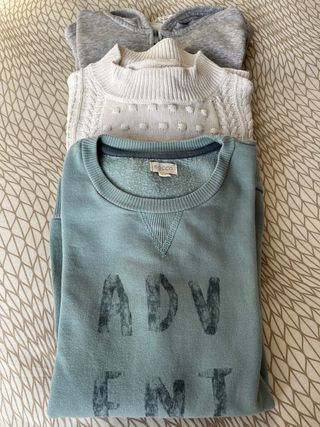 Lote 3 sudaderas/jersey niña Gocco/H&M