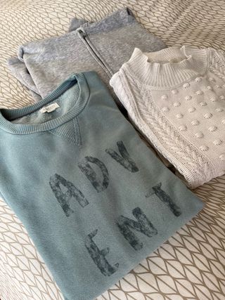 Lote 3 sudaderas/jersey niña Gocco/H&M
