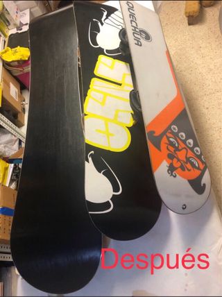 Mantenimiento Snowboard y Esquís